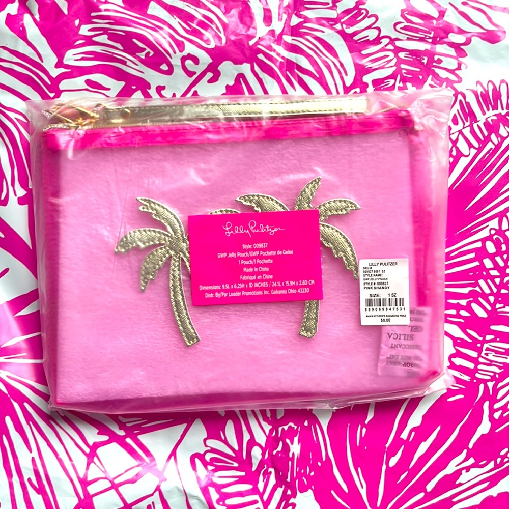Lilly Pulitzer jelly pouch